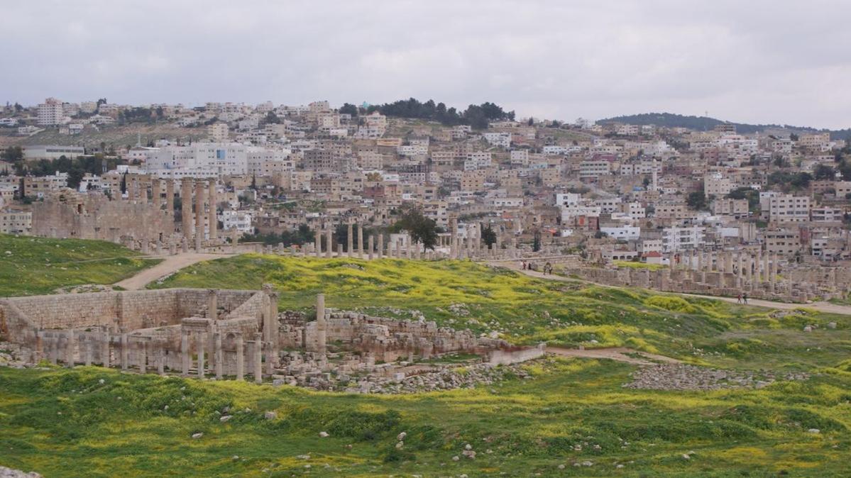 Full Panorama Jerash Bed & Breakfast Jarash Exterior photo